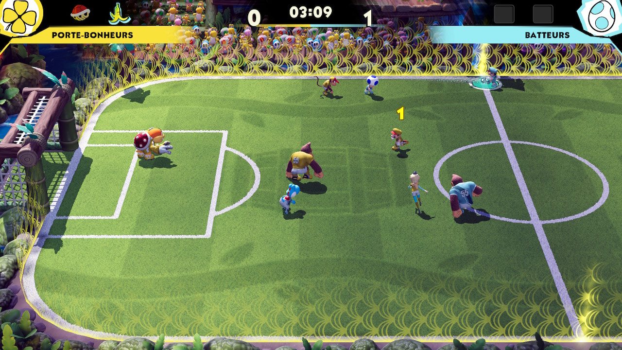 Mario Strikers Battle League Football terrainMario Strikers Battle League Football terrain